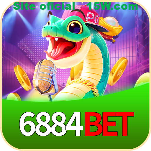 Imagem promocional da 6884Bet mostrando a plataforma e suas vantagens